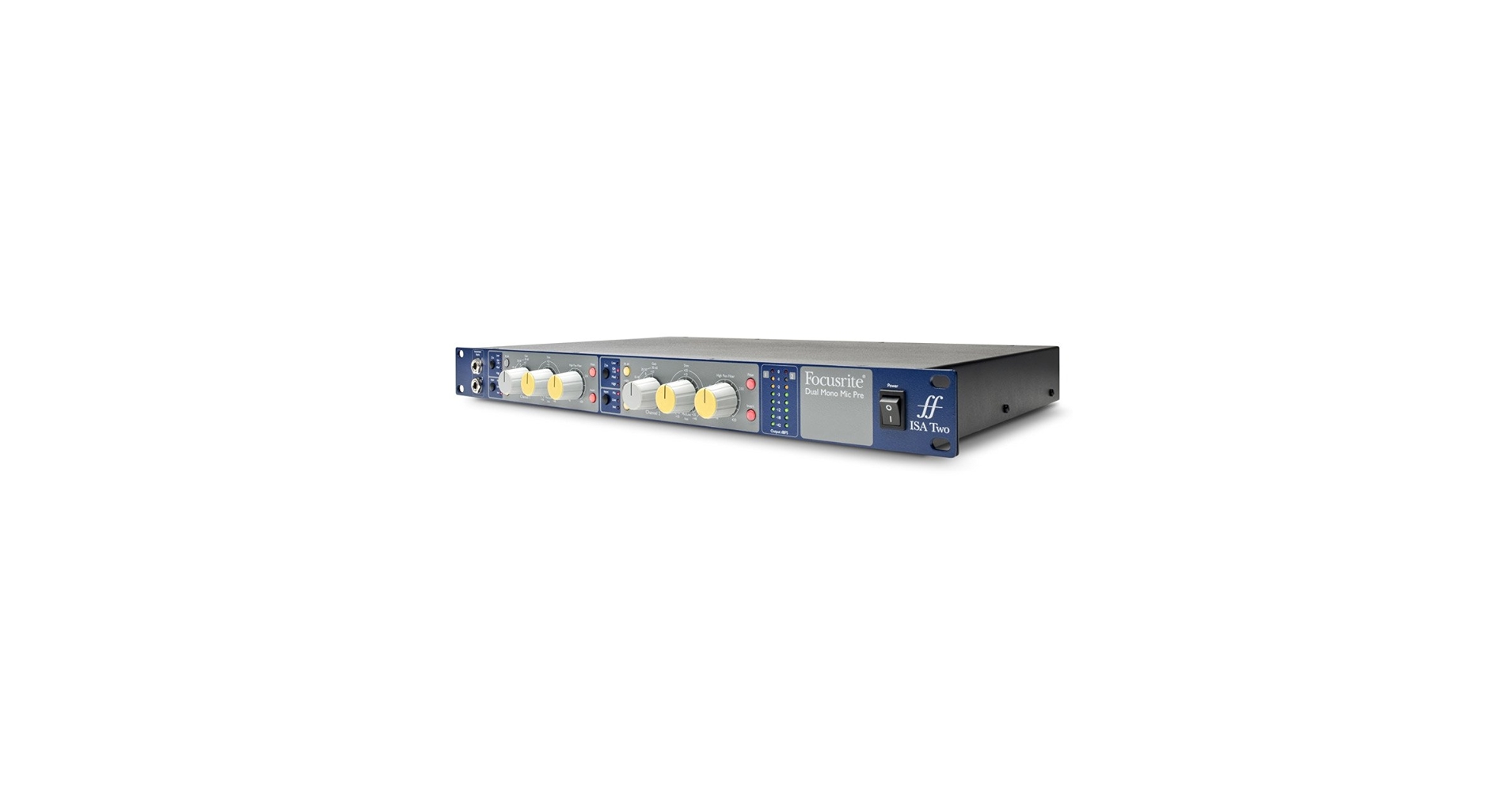 Focusrite ISA Two 2ch マイクプリ Focusriteのマイクプリ「ISA Two」にACOUSTIC REVIVEのケーブル